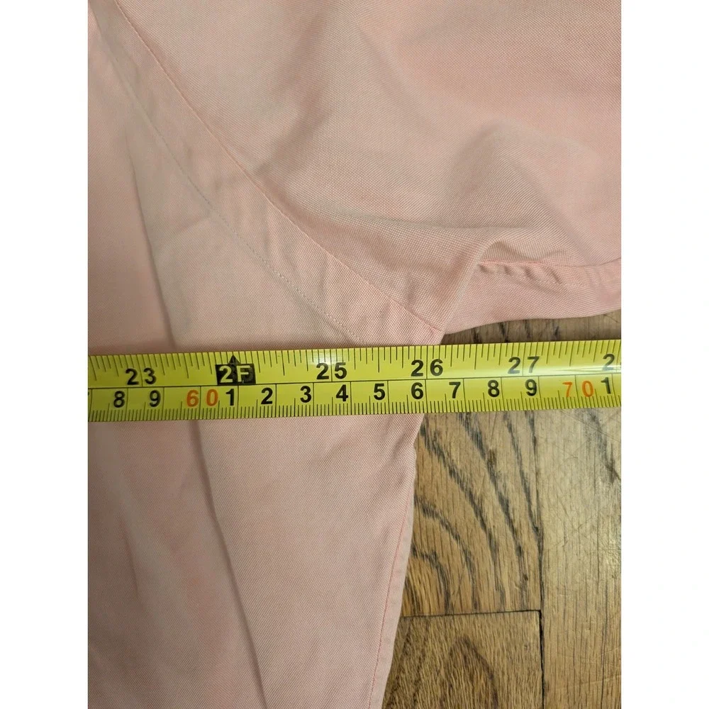Polo Ralph Lauren Shirt Men's 17 32/33 Pink Oxford Classic Flesh Pony READ DESC